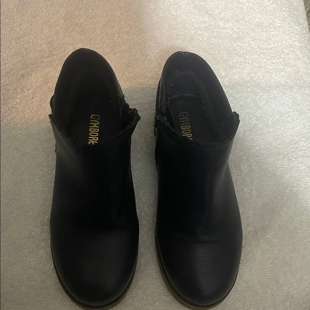 Navy Blue Kids Ankle Boots